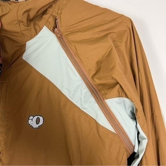Pearl Izumi Jacket womens large windbreaker brown zip up - Picture 3 of 11